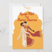 Indian Wedding Invitations for USA 招待状 (正面)