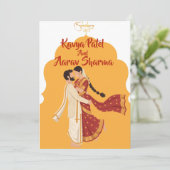 Indian Wedding Invitations for USA 招待状 (スタンド正面)