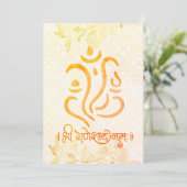 Indian Wedding Invitations for USA 招待状 (スタンド正面)