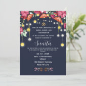 Indian Wedding Sangeet Night Invitation  招待状 (スタンド正面)