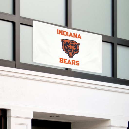 Indiana Bears Flag 横断幕 (ビルの外側)