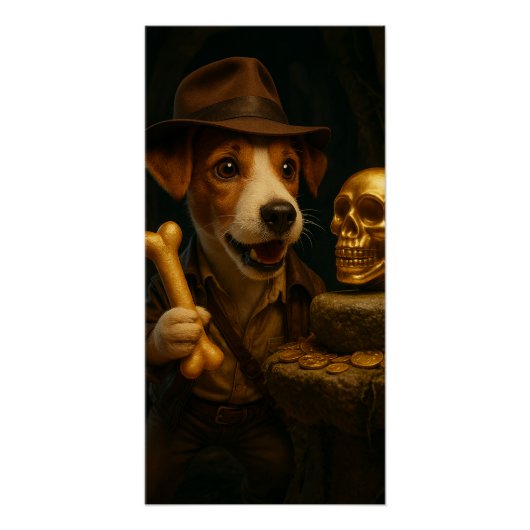 Indiana Bones – Der Abenteurer-Hund auf Schatzsuch ポスター (正面)