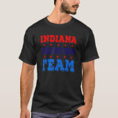 Indiana Drinking Team State Pride  Beer Drinking Tシャツ (正面)