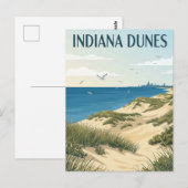 Indiana Dunes ポストカード (正面/裏面)