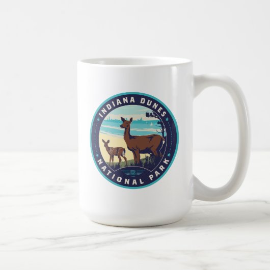Indiana Dunes National Park コーヒーマグカップ (右)