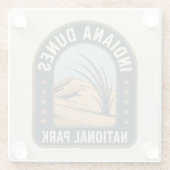 Indiana Dunes National Park Adventure ガラスコースター (裏面)