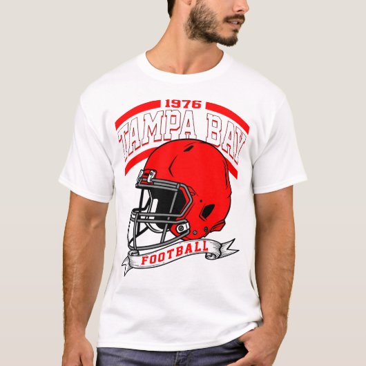 Indiana Football Player Graphic Sport T-Shirt Tシャツ (正面)