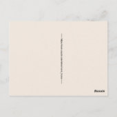 Indiana Hoosier Greeting Postcard ポストカード (裏面)