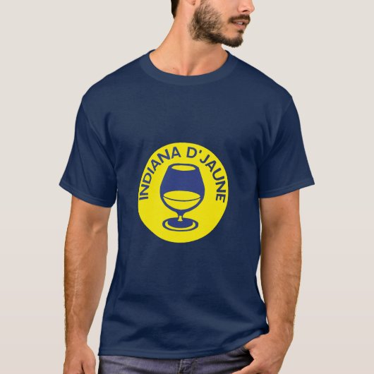 indiana jaune apero humour alcool jones 51 2303_o tシャツ (正面)