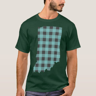 Indiana Plaid in Mint Tシャツ
