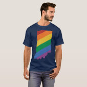 Indiana Pride Tシャツ (正面フル)