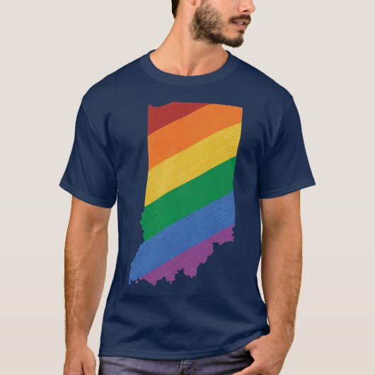 Indiana Pride Tシャツ (正面)