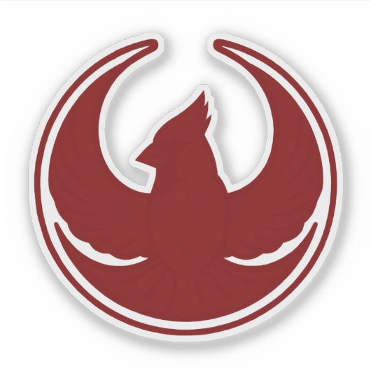 Indiana resistance cardinal シール (正面)