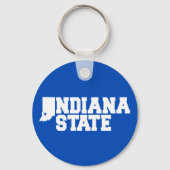 Indiana State Logo キーホルダー (正面)