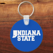 Indiana State Logo キーホルダー (正面)