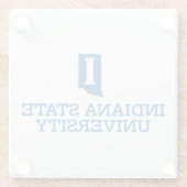 Indiana State University ガラスコースター (裏面)