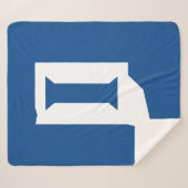 Indiana State University シェルパブランケット (正面(横))