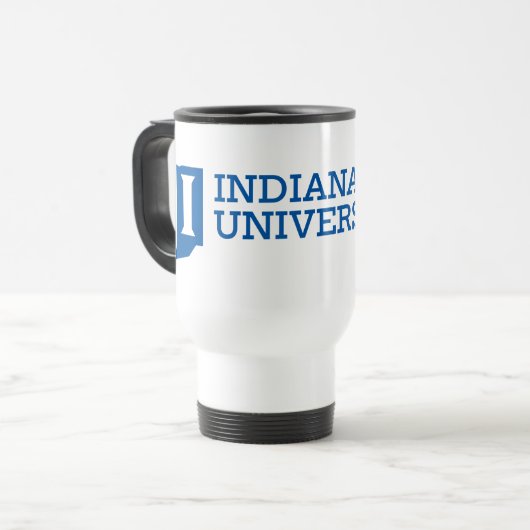 Indiana State University トラベルマグ (正面左)