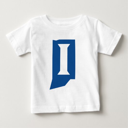 Indiana State University ベビーTシャツ (正面)