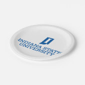 Indiana State University ペーパープレート (アングル)