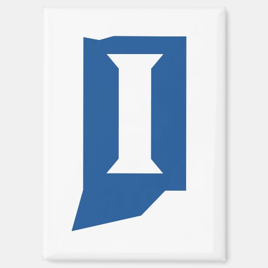 Indiana State University マグネット (正面)