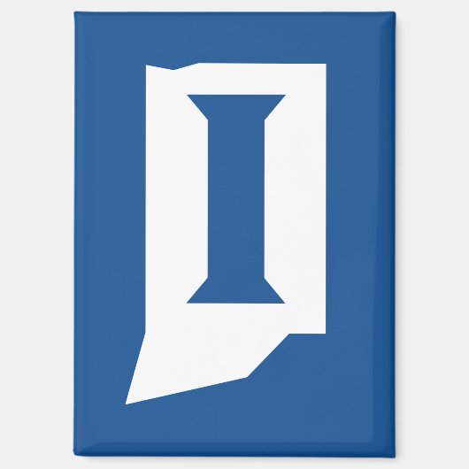 Indiana State University マグネット (正面)