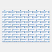 Indiana State University ラッピングペーパーシート (正面)