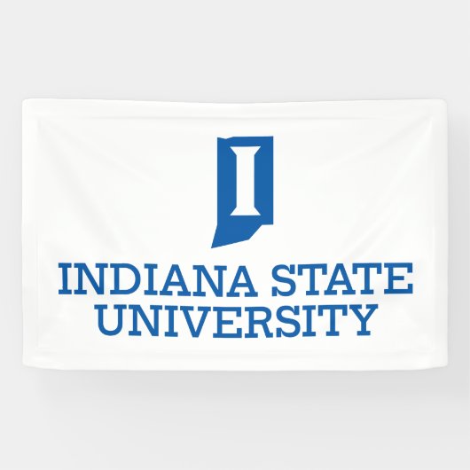 Indiana State University 横断幕 (横)
