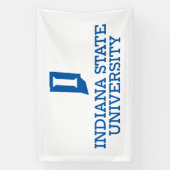 Indiana State University 横断幕 (縦)