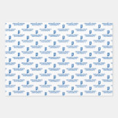 Indiana State University Graduation ラッピングペーパーシート (正面)