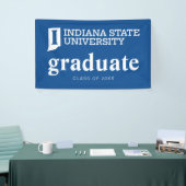 Indiana State University Graduation 横断幕 (トレードショー)