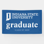 Indiana State University Graduation 横断幕 (横)