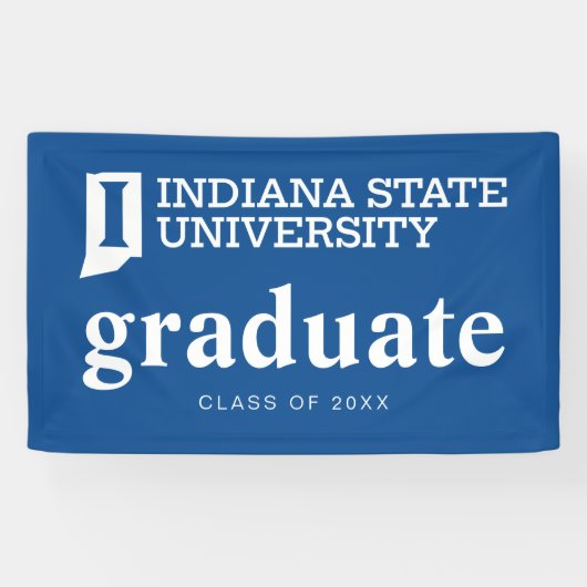 Indiana State University Graduation 横断幕 (横)