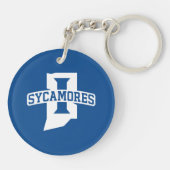 Indiana State University Sycamores キーホルダー (裏面)