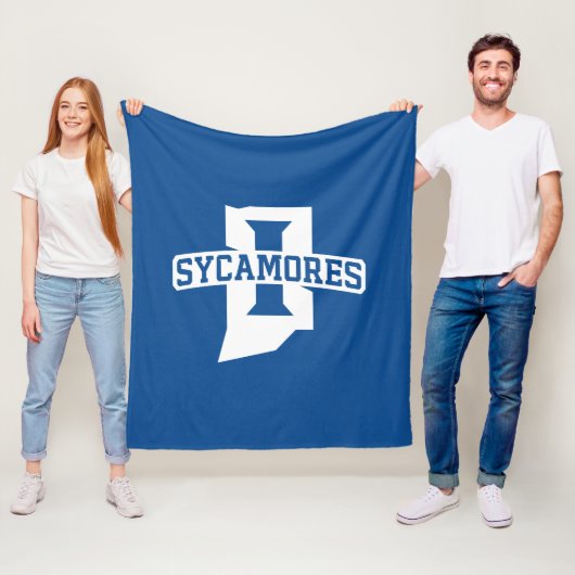 Indiana State University Sycamores フリースブランケット (インサイチュ)