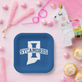 Indiana State University Sycamores ペーパープレート (パーティー)