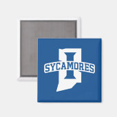 Indiana State University Sycamores マグネット (正面/裏面)