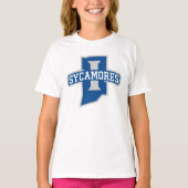Indiana State University Sycamores Tシャツ (正面)
