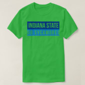 Indiana State University Tシャツ (デザイン正面)