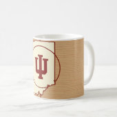 Indiana University Logo  コーヒーマグカップ (正面右)