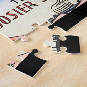 Indiana_Vintage旅行ポスターからの挨拶 ジグソーパズル (側面)