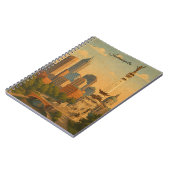 Indianapolis Indiana Skyline City Panorama ノートブック (左側)