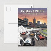 Indianapolis the racing capital of the world ポストカード (正面/裏面)