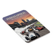 Indianapolis the racing capital of the world マグネット (右側)