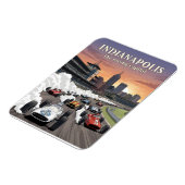 Indianapolis the racing capital of the world マグネット (左側)