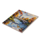 Indianapolis White Bridge Over the White River  タイル (側面)