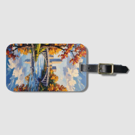 Indianapolis White Bridge Over the White River  ラゲッジタグ