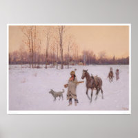 Indians in the Snow (0565A)