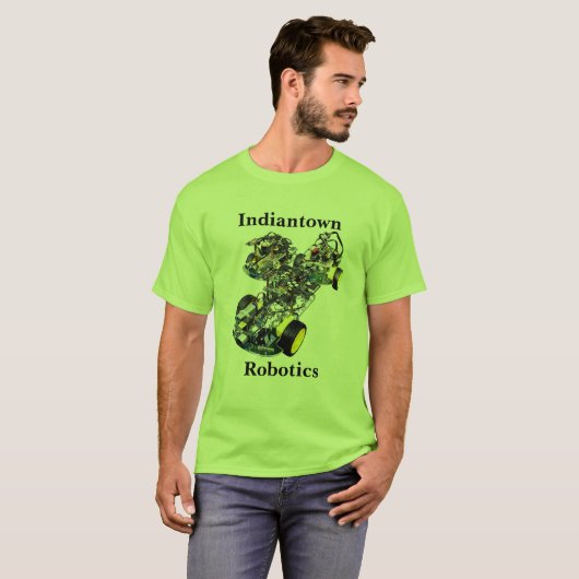 Indiantownのロボット工学 Tシャツ (正面フル)