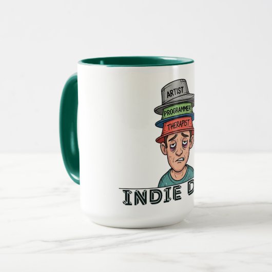 Indie Developer マグカップ (正面左)